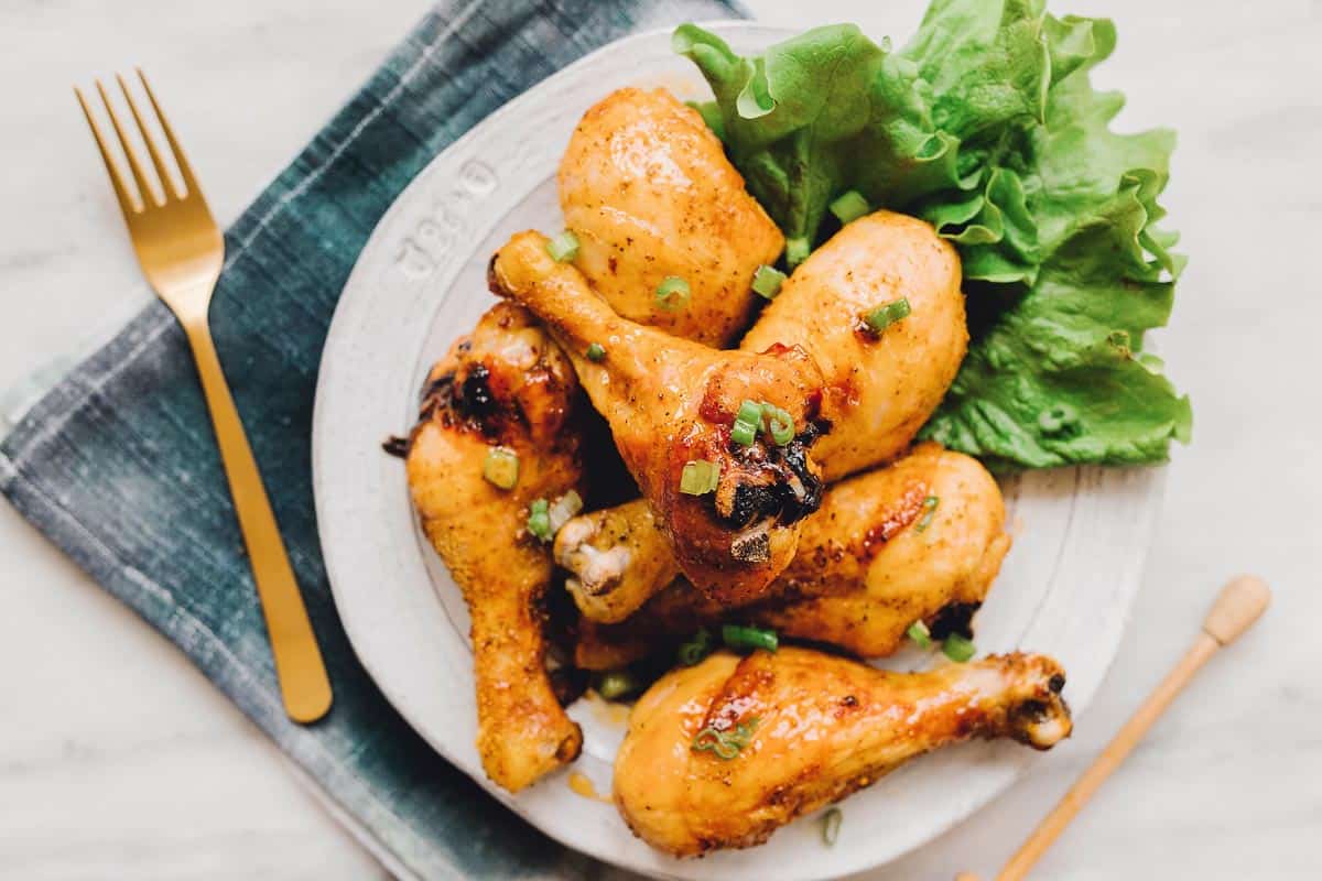 All I want to eat forever are these Honey Drumsticks - freezer meal recipe