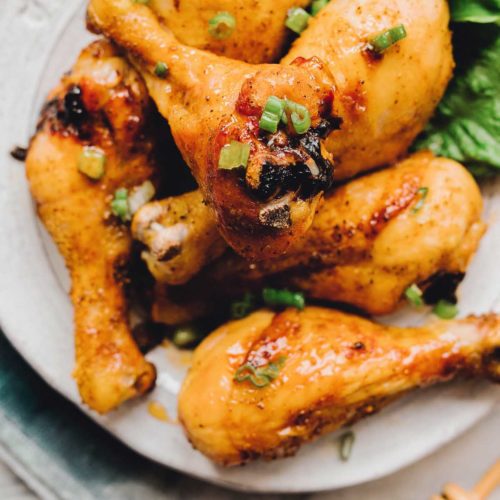 Spicy Honey Chicken Drumsticks | Freezer Meal Recipe - Happy Money Saver