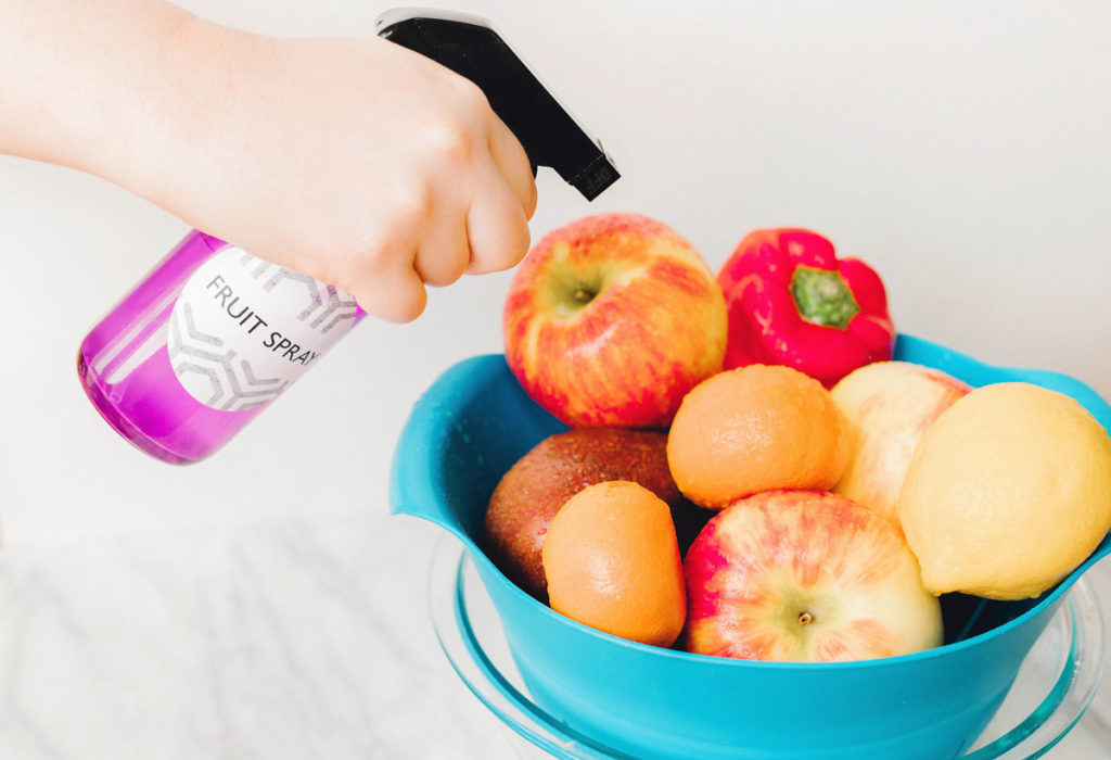 AllNatural DIY Fruit Wash Money Saving Thrifty Tips