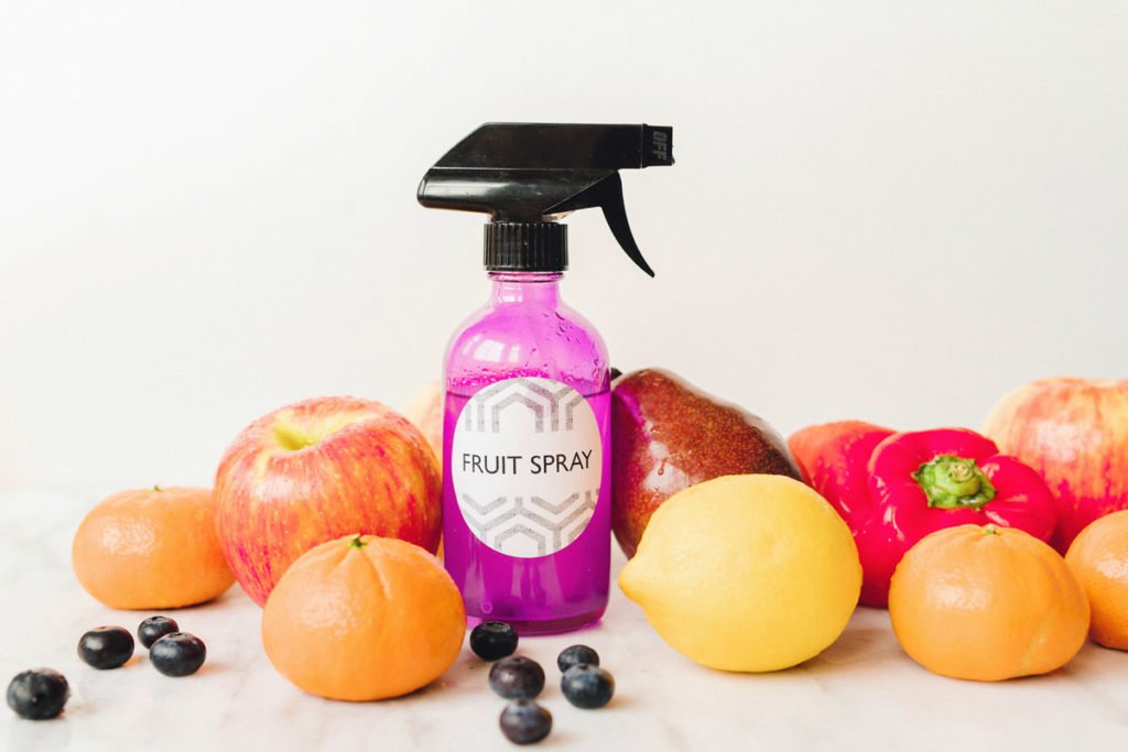 AllNatural DIY Fruit Wash Money Saving Thrifty Tips