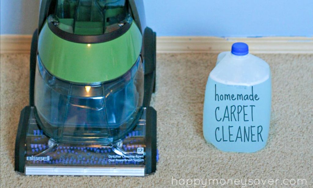 Best Homemade Carpet Cleaner Solution HappyMoneySaver