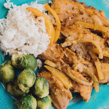 It’s time to dress up in peg legs and eye patches, because this Caribbean Pork Roast will have the whole family shouting “shiver me timbers” when they taste the complex, vibrant, and almost out of this world flavors that meld together perfectly in this dish.
