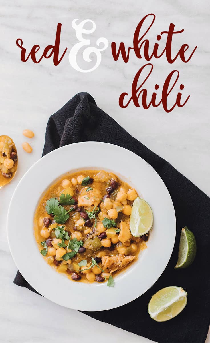This Red and White Chili Freezer Meal is a great dish to have at hand whenever you just need a quick, easy, and healthy meal to have at home. It freezes beautifully and can be placed in a slow cooker during the day to keep the soup warm until meal time. 