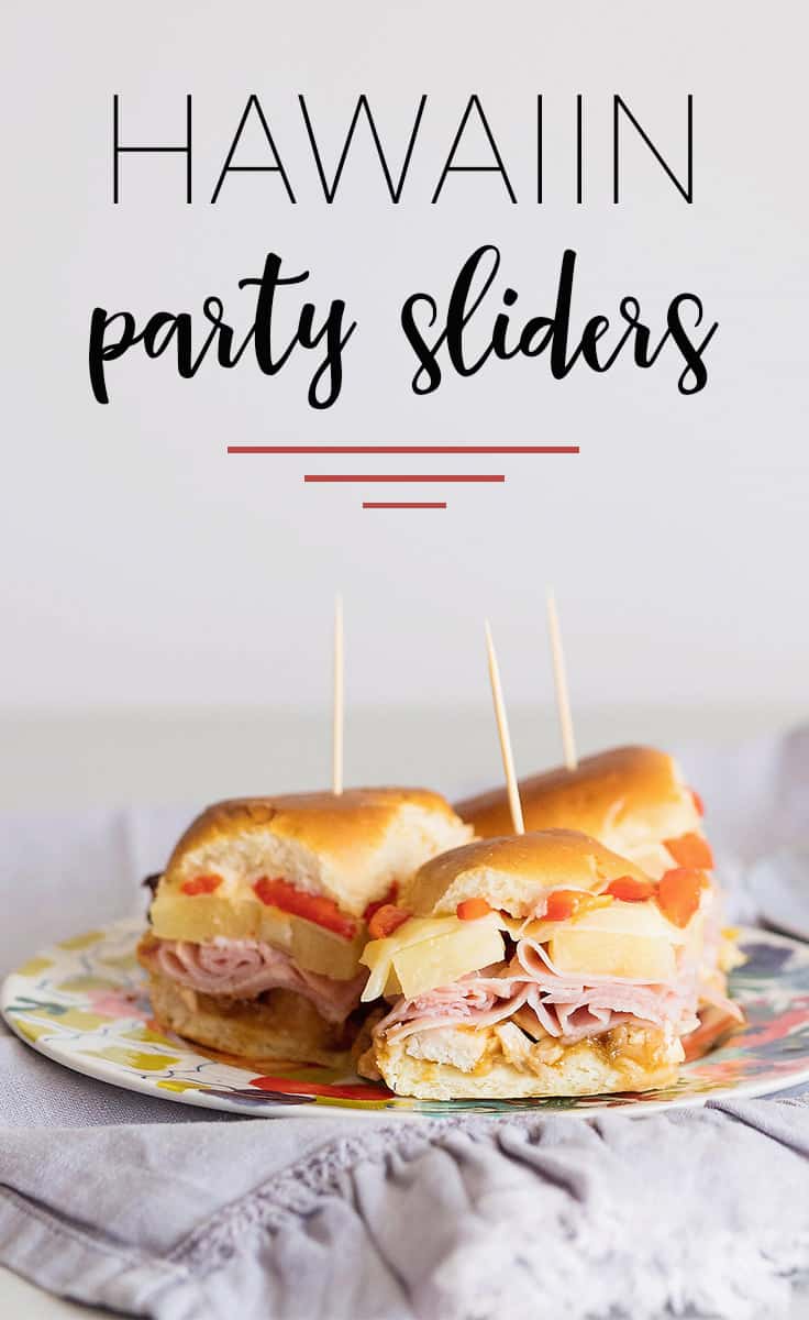 This make ahead ham and cheese sliders recipe without poppyseed is one of the best freezer meals for summer! Just pull out of freezer & bake! #easyrecipe #sliders #appetizer #hamandcheese #hawaiianrolls #makeahead #summer