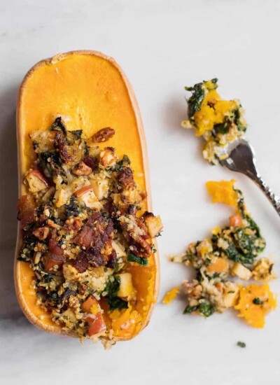 You have never had squash like this before. This Stuffed Squash is topped with everything delicious and is totally crave-worthy.