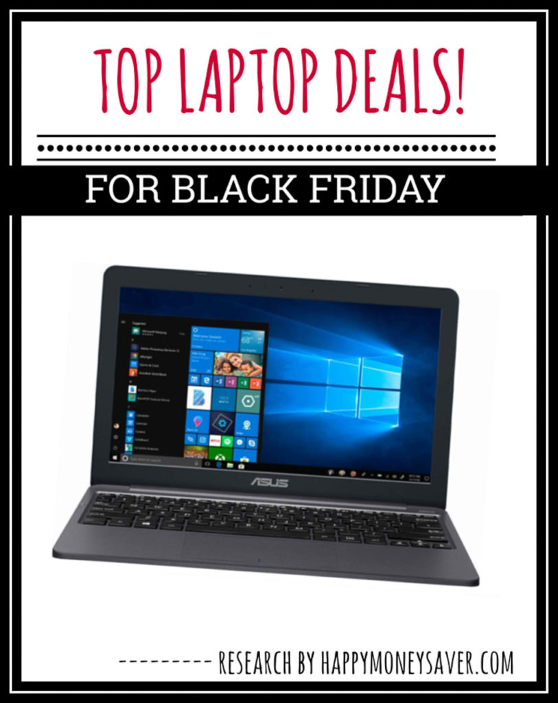 laptop deals graphic with a laptop open on it. 