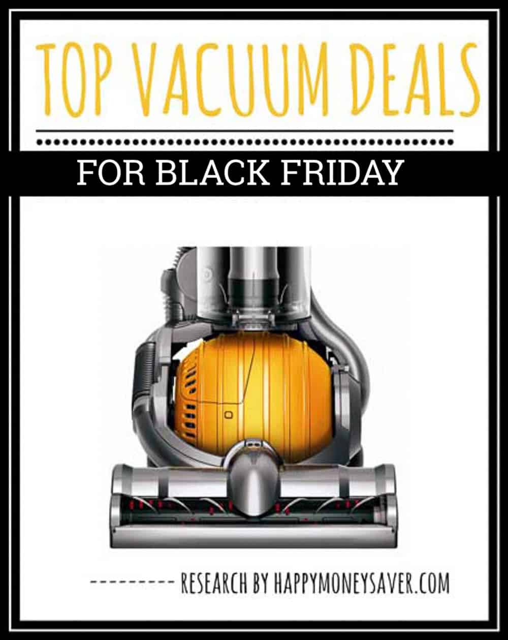 Top Vacuum Deals For Black Friday 2020 Happy Money Saver