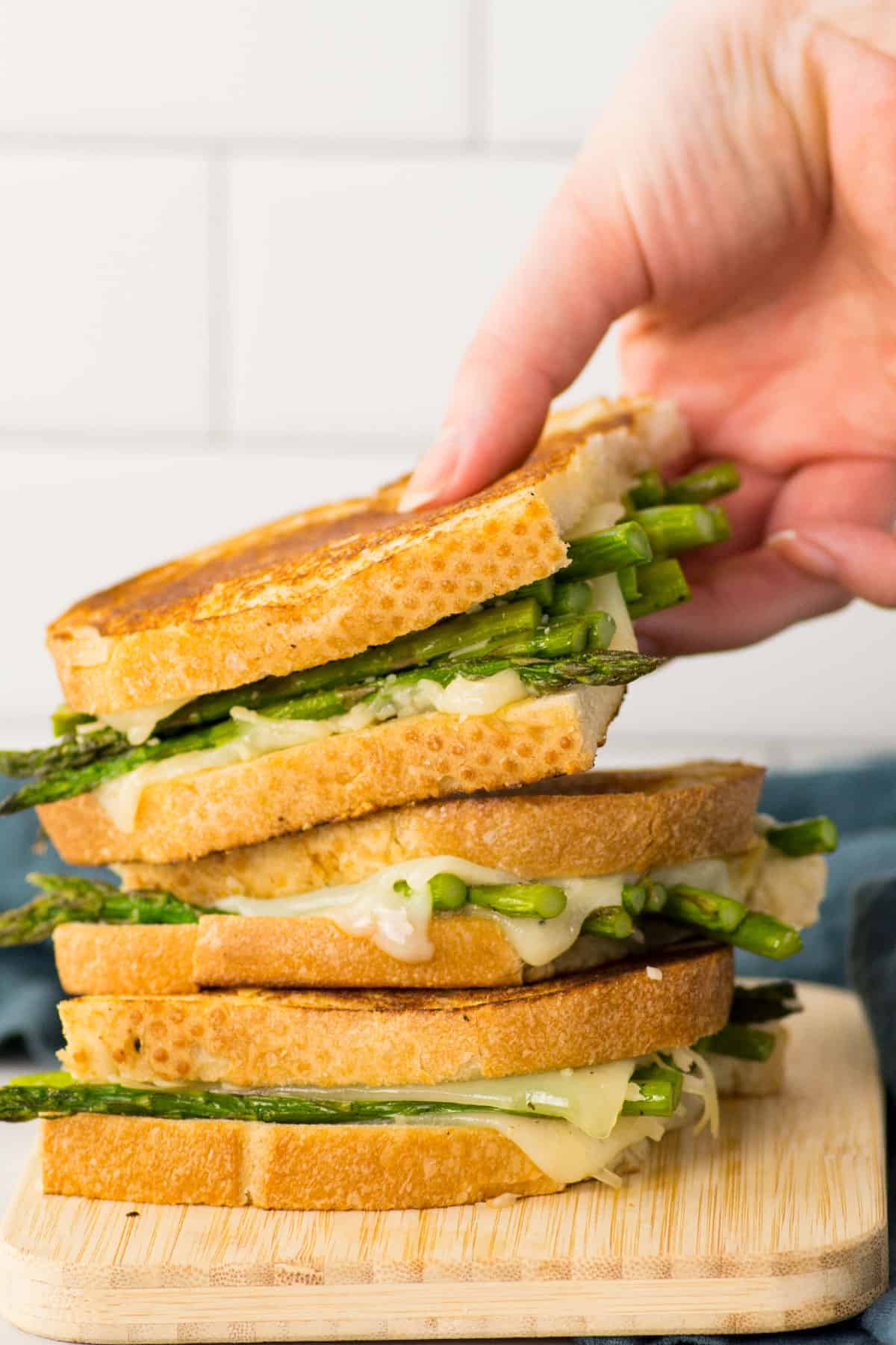 Asparagus Grilled Cheese Sandwiches Happy Money Saver