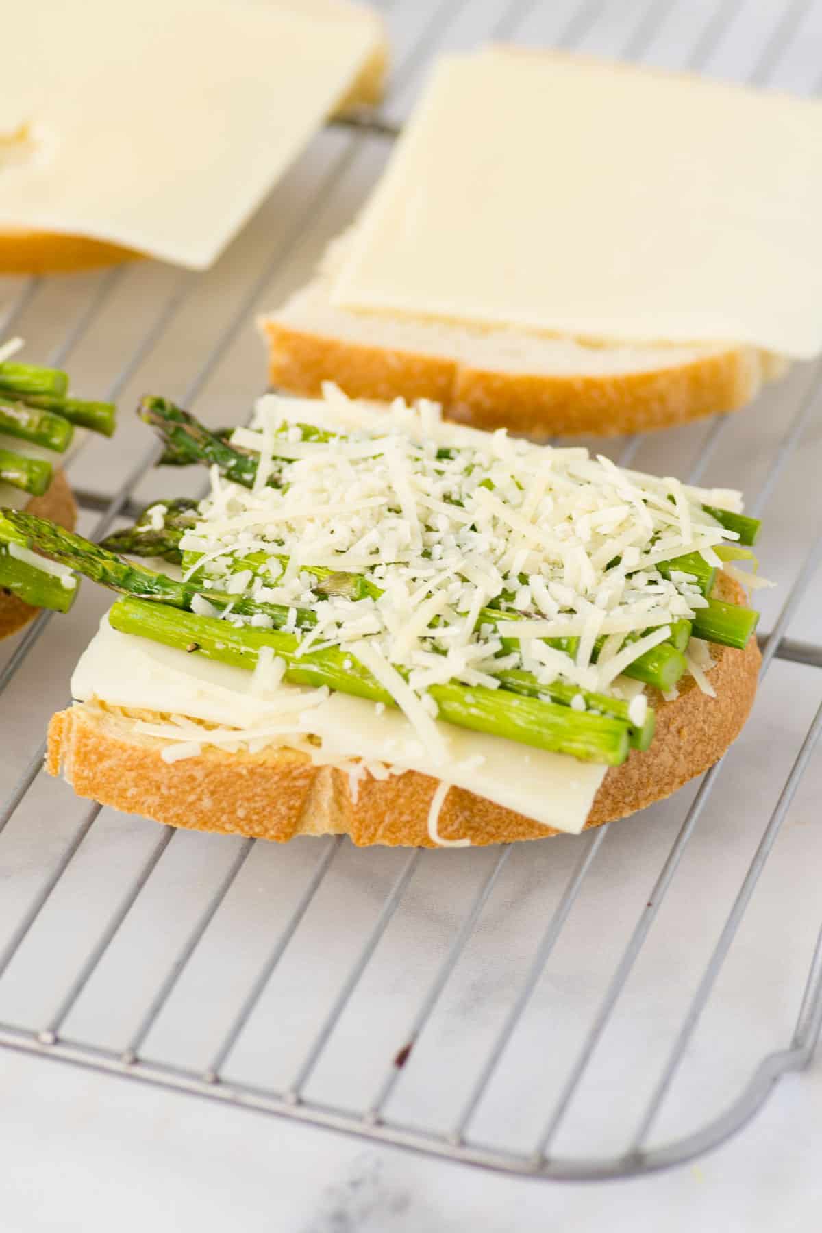 Asparagus Grilled Cheese Sandwiches Happy Money Saver