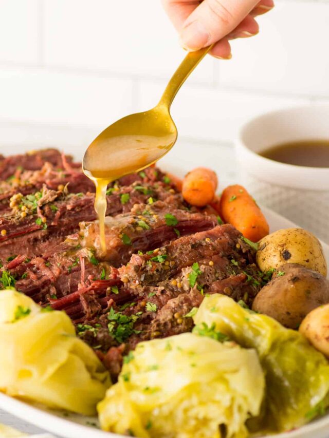 Instant Pot Corned Beef and Cabbage Happy Money Saver