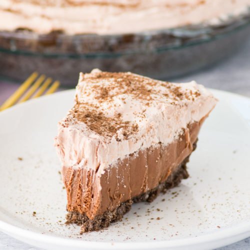 Chocolate Ice Cream Pie {Freezer Friendly!} - Happy Money Saver