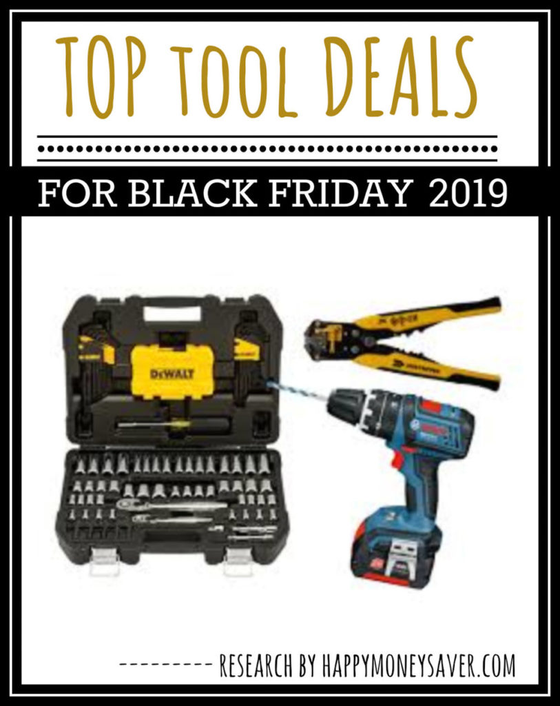 Black Friday Tools on sale for 2019 - Here is a round up of all the top Black Friday tool sales - sure to make tool fan thrilled to save money!