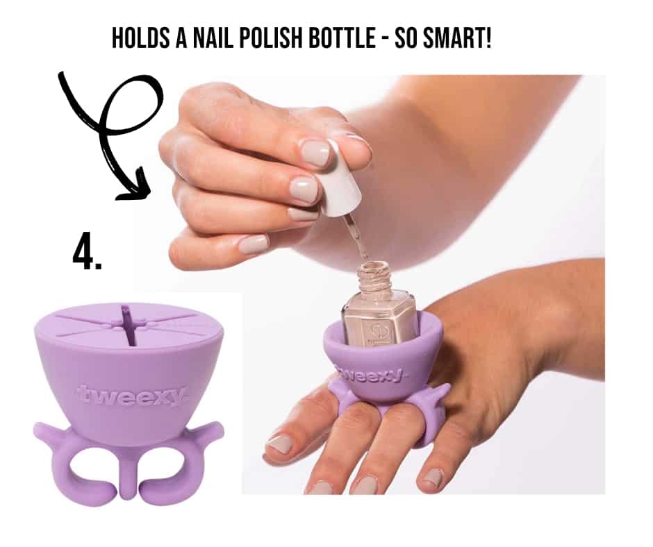 Nail Polish bottle Holder - number 4 on this list of white elephant gift ideas under $10