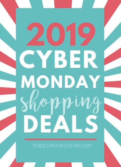 Text: "2019 Cyber Monday shopping Deals."