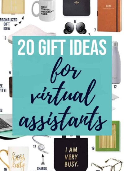 20 gift ideas for virtual assistants