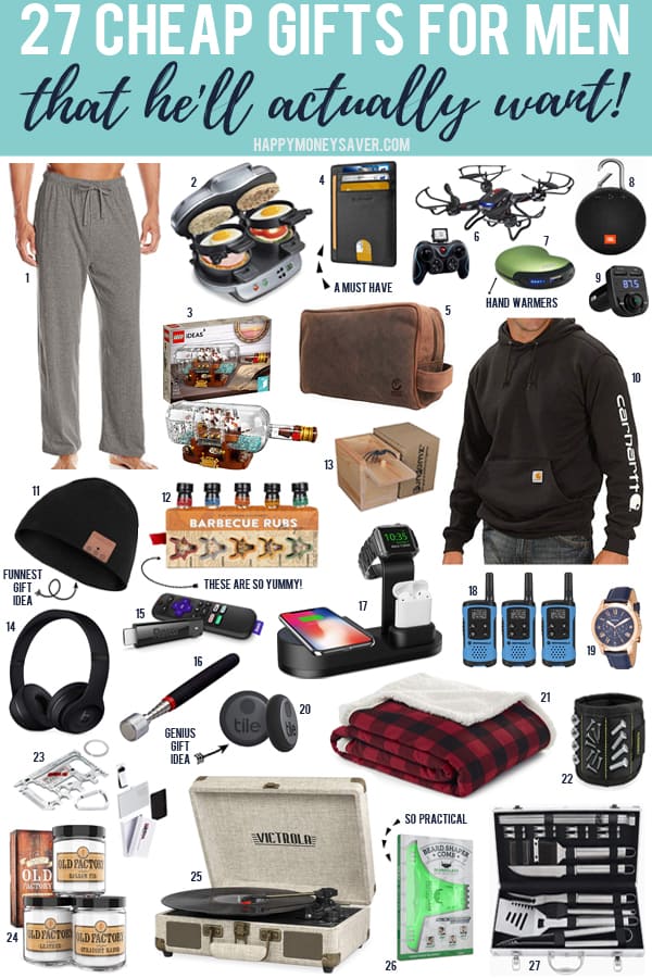 Cheap Gifts for Men in 2019  Happy Money Saver