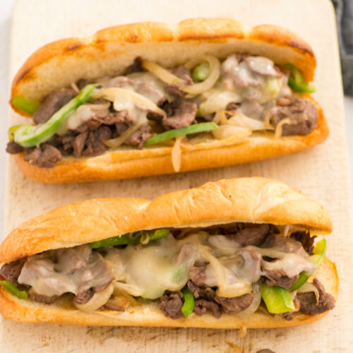 Philly Cheesesteak Recipe and Griddle Temps