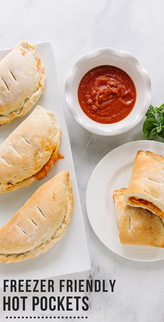 The BEST Homemade Hot Pockets {Freezer Meal}