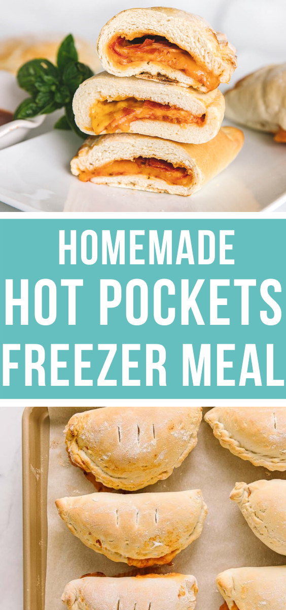 The BEST Homemade Hot Pockets {Freezer Meal}