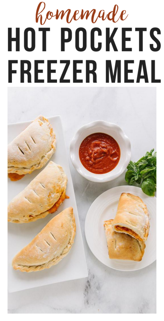 The BEST Homemade Hot Pockets {Freezer Meal}