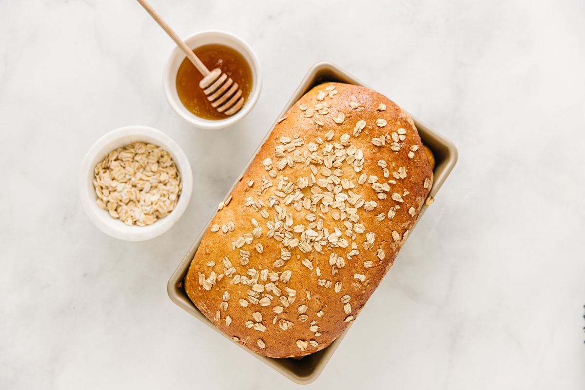 Homemade Honey Oat Bread Recipe (TO DIE FOR!)
