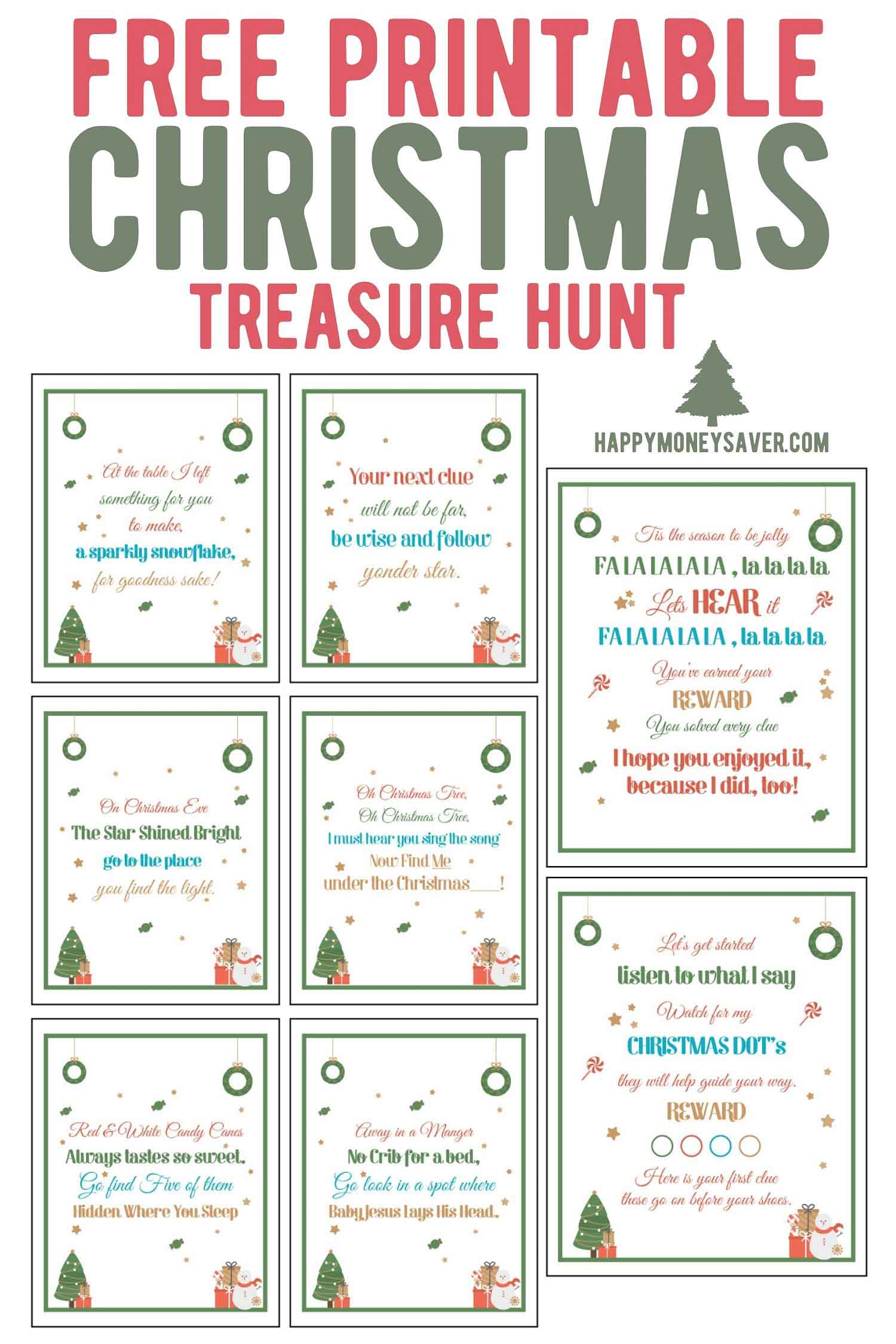 Download The Ultimate Christmas Treasure Hunt Free Printable