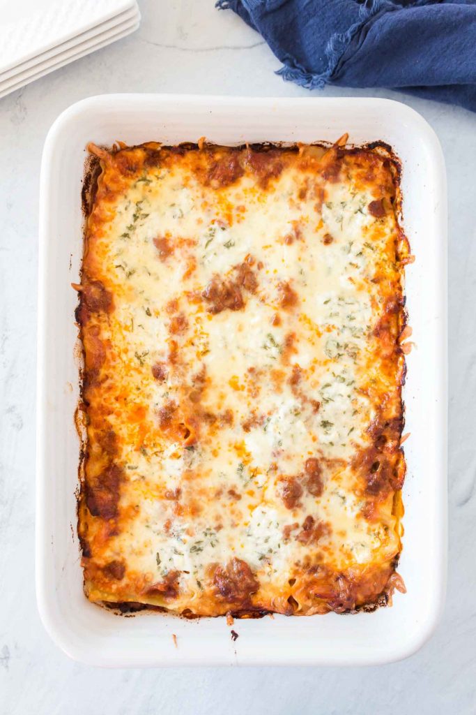 Easy Homemade Lasagna (Freezer Friendly) Happy Money Saver