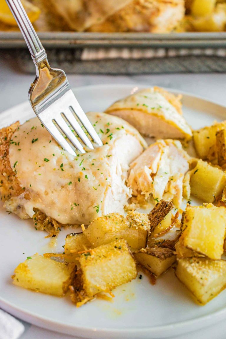 One Pan Ranch Chicken and Potatoes Happy Money Saver