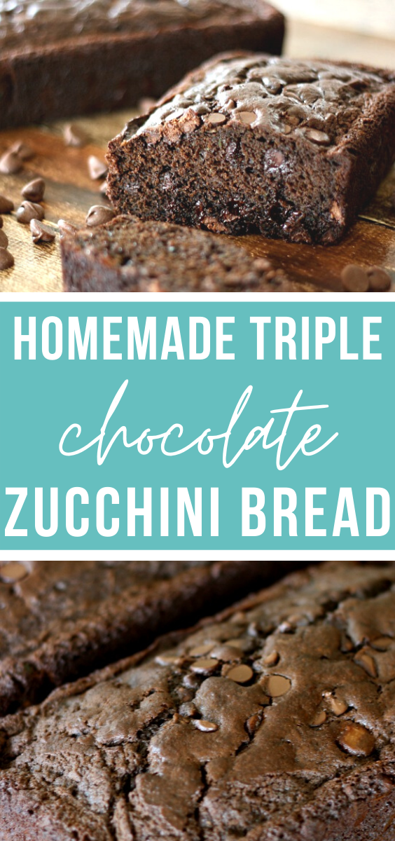 Triple Chocolate Zucchini Bread Recipe - Happy Money Saver