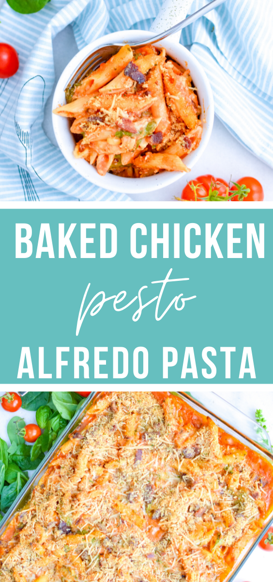 Chicken Pesto Alfredo Pasta Freezer Meal - Happy Money Saver