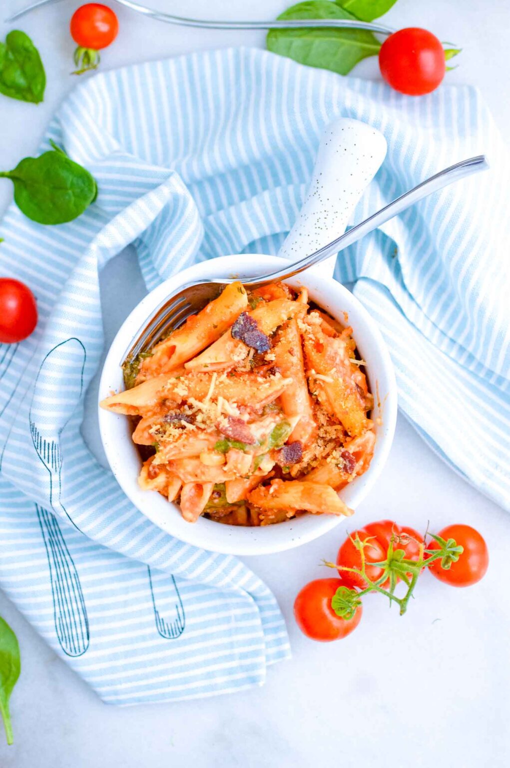 Chicken Pesto Alfredo Pasta Freezer Meal Happy Money Saver