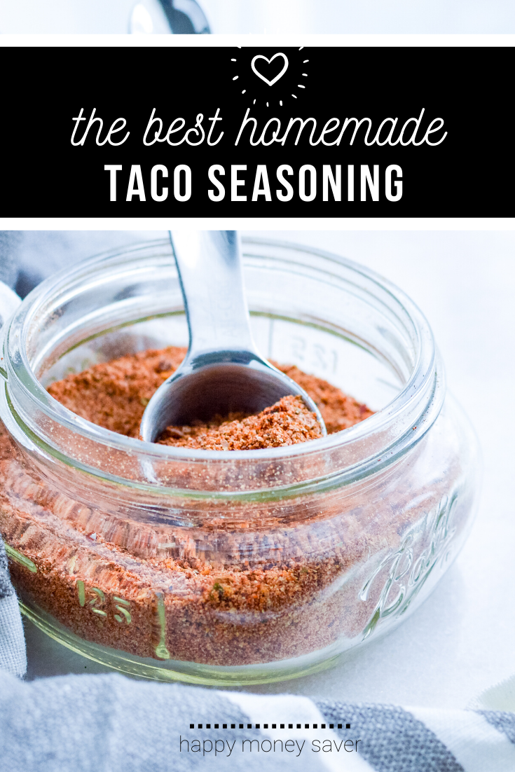 Homemade Taco Seasoning - Happy Money Saver