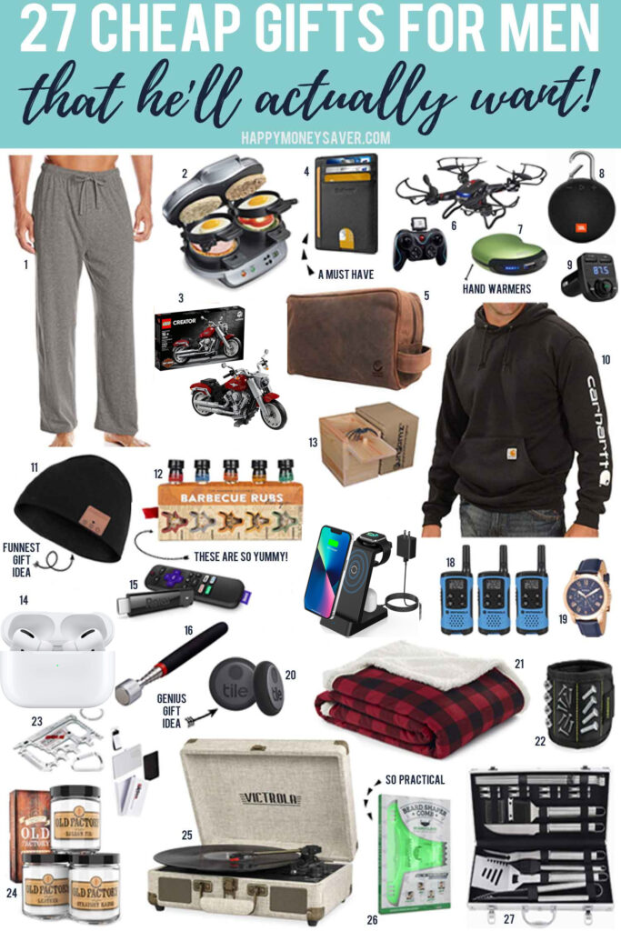 Cheap Gifts for Men in 2022 - Happy Money Saver