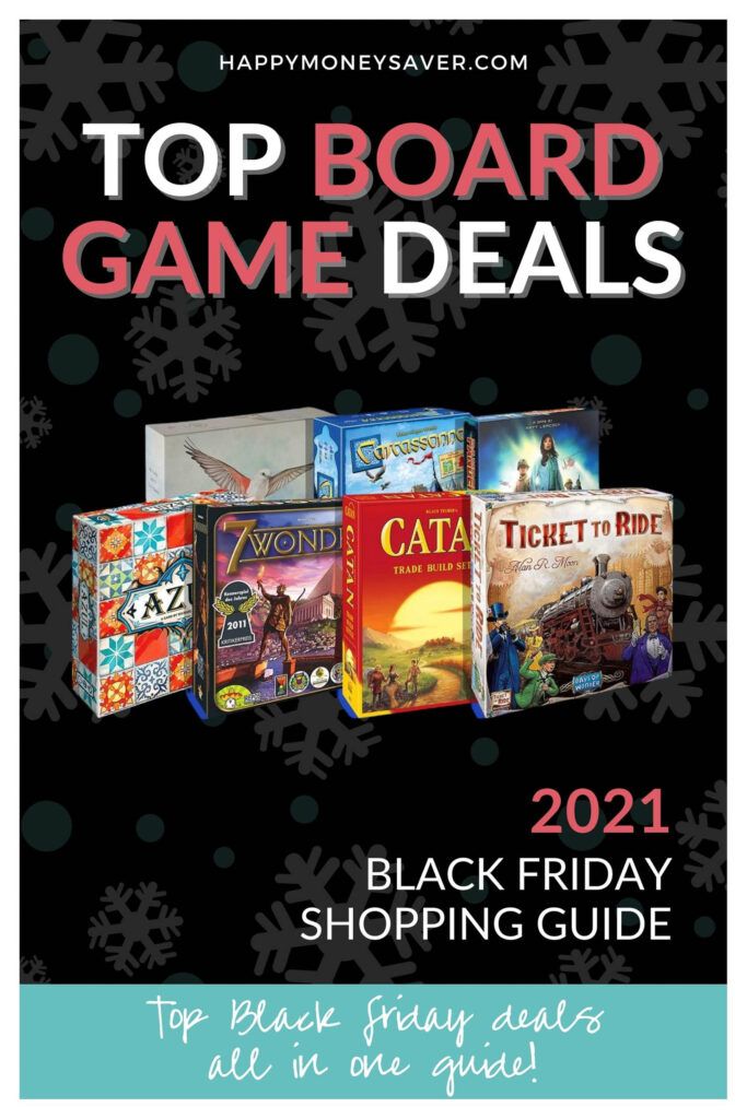 Black Friday Board Game Deals graphic for black friday