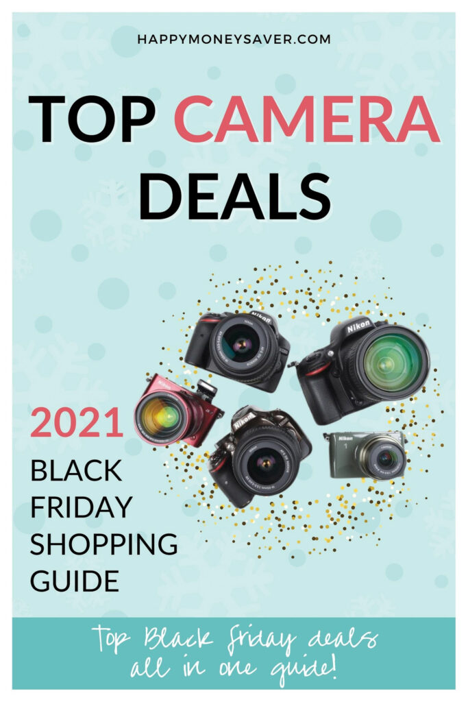 HUGE roundup of all the Black Friday Camera deals for 2021! Black Friday Canon camera deals, Nikon, Panasonic, Polaroid and other DSLR camera deals. Research is all done for you! You're gonna love this if you love saving money!