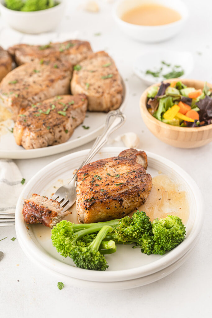 Easy Pan Fried Pork Chops - Happy Money Saver