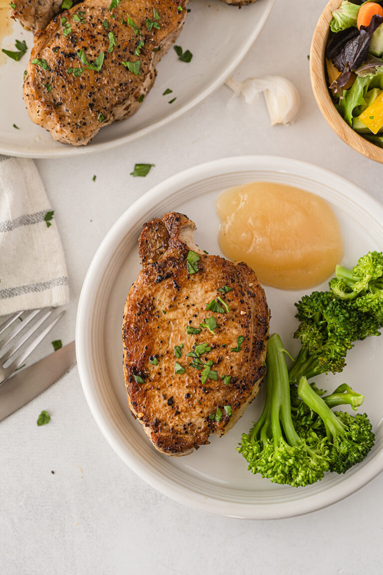 Easy Pan Fried Pork Chops - Happy Money Saver