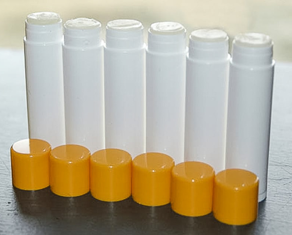 tubes of chapstick