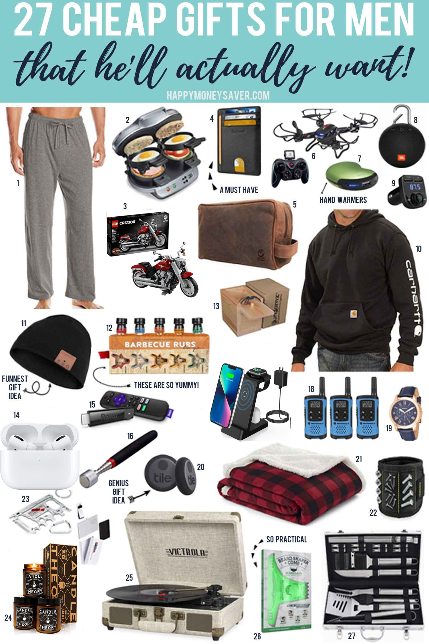 Cheap Gifts for Men in 2022 Happy Money Saver