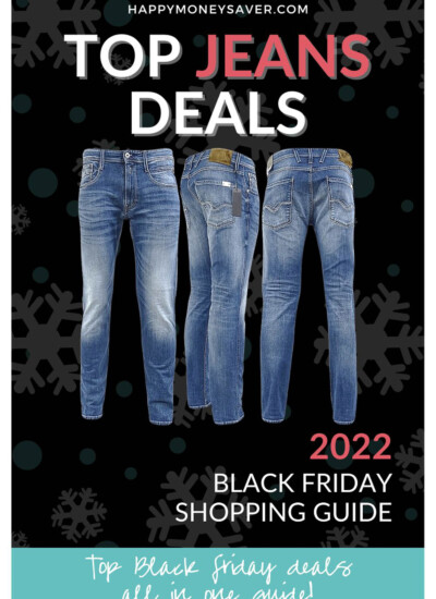 Here is a round up of all the top Black Friday Jeans Deals 2022