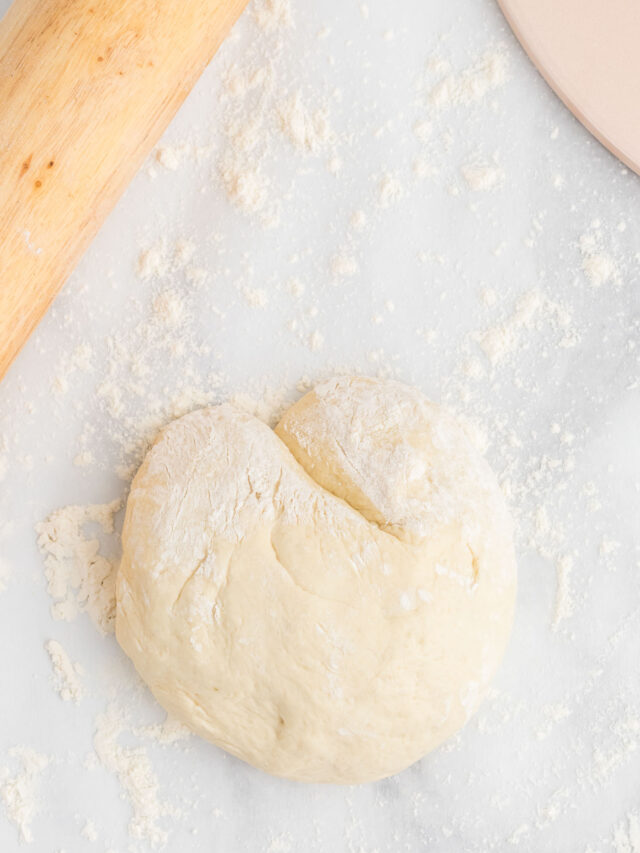 Homemade Pizza Dough for the Freezer