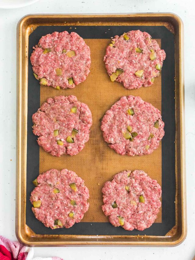 Making Perfect Burger Patties